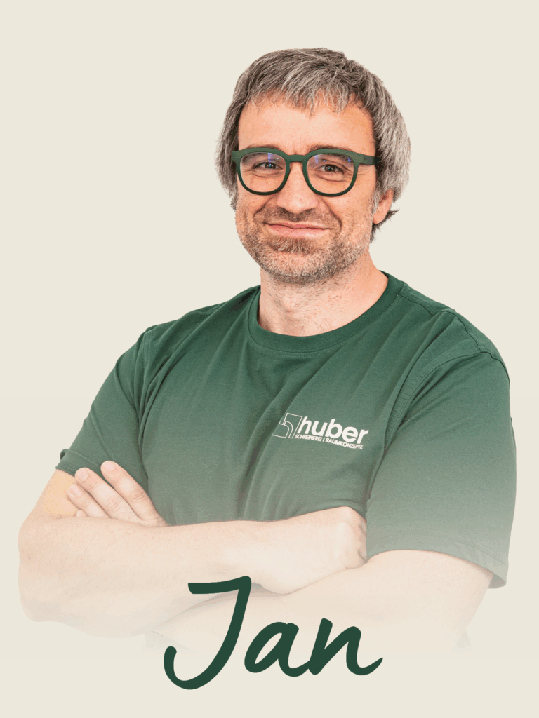 Jan Wiggenhauser – Projektleiter, Schreinermeister und Möbel- & Innenraumgestalter bei Huber