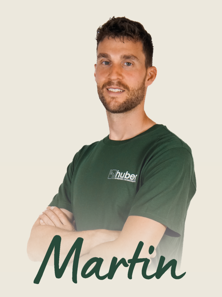 Martin Knöpfle – Schreinermeister und Ausbildungsleiter bei Huber