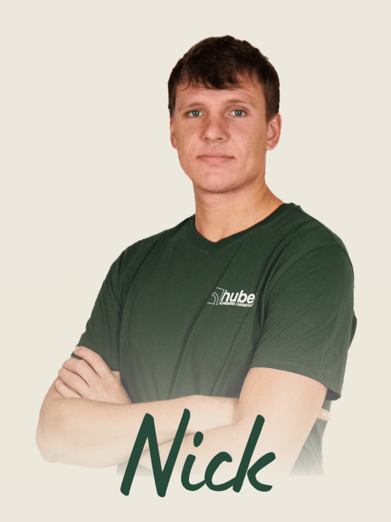 Nick Hafner – Schreiner bei Huber